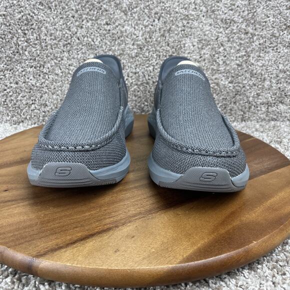 Skechers Hands Free Slip-Ins Parson Ralven Men’s 12 Wide Casual Wear Gray 204804 - Picture 3 of 12